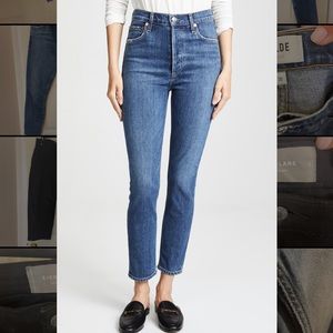 Agolde Nico High rise in subdued